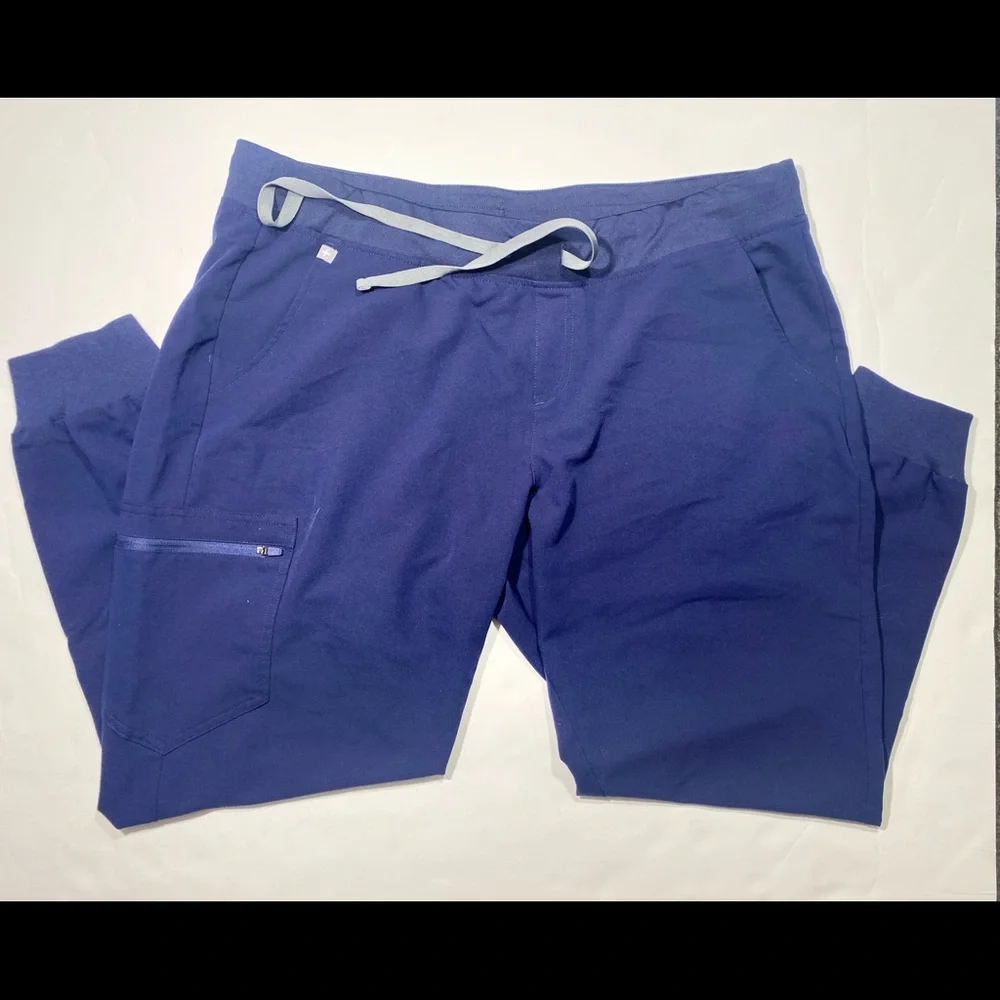 - Figs Navy Blue Men’s Tie Waist Jogger‎ Medical Scrubs Size XXL